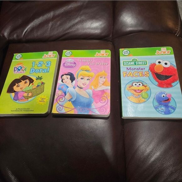 Lot of 3 Leap Frog Tag Junior books - Picture 1 of 7